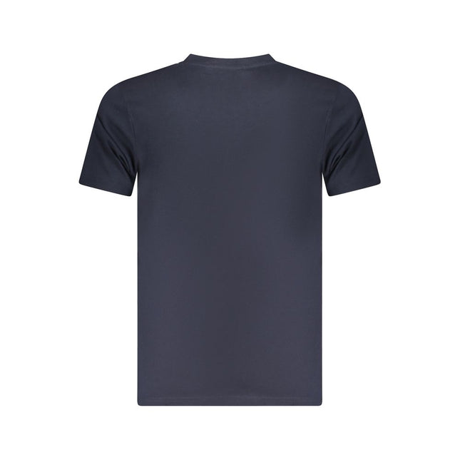 Cavalli Class Blu Cotton Men T-Shirt
