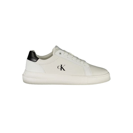 Calvin Klein Bianco Polyurethane Men Sneaker