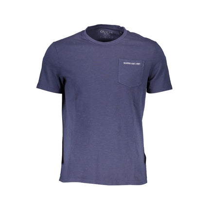 Guess Jeans Blue Organic Cotton Men's Shirt