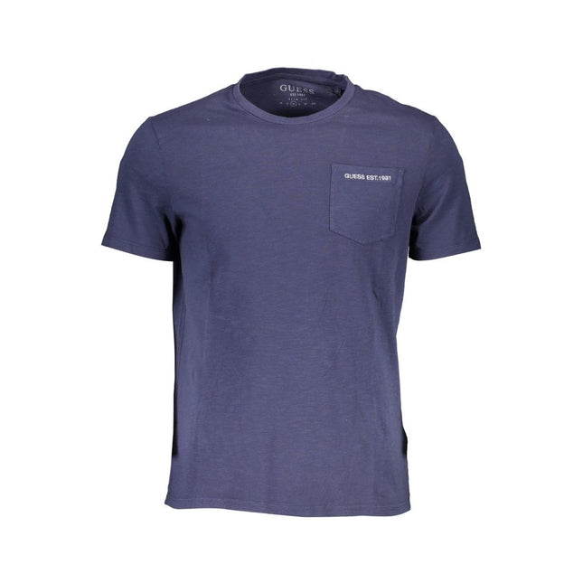 Guess Jeans Blue Organic Cotton Men's Shirt
