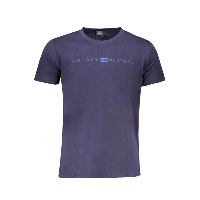 Norway 1963 Blue Cotton Men T-Shirt