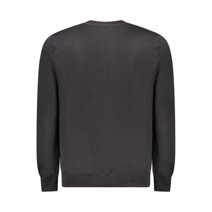 North Sails Black Cotton Men's Sweatshirt