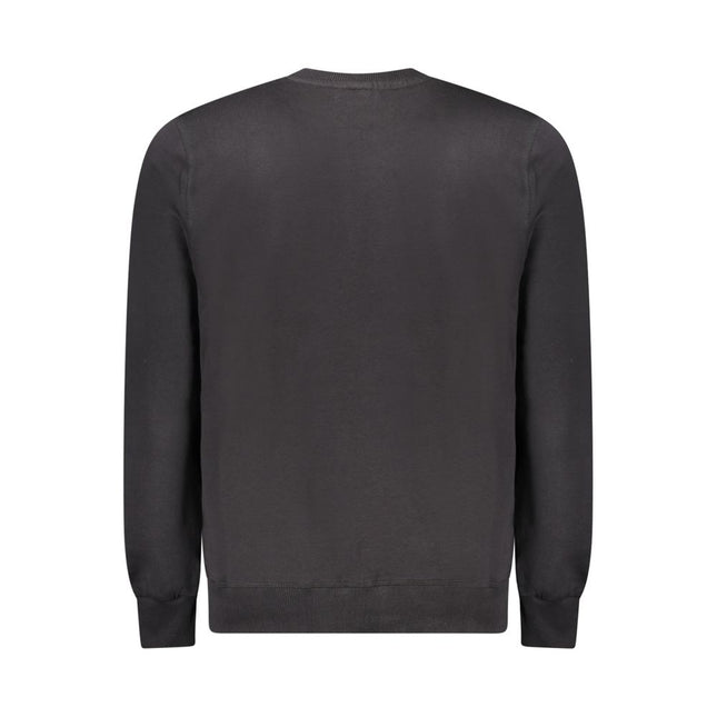 North Sails Black Cotton Men's Sweatshirt