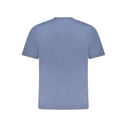 North Sails Blu Cotton Men T-Shirt