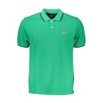 North Sails Verde Cotton Men Polo Shirt
