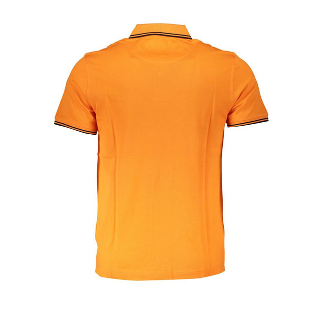Harmont & Blaine Orange Cotton Polo Shirt Harmont & Blaine