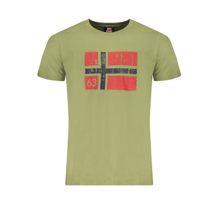 Norway 1963 Verde Cotton Men T-Shirt