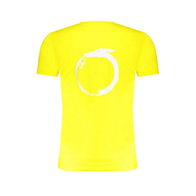 Trussardi Yellow Cotton Men's T-Shirt