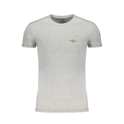 Aeronautica Militare Grigio Cotton Men T-Shirt