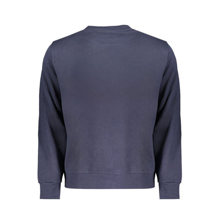 North Sails Blue Cotton Men Sweatshirt