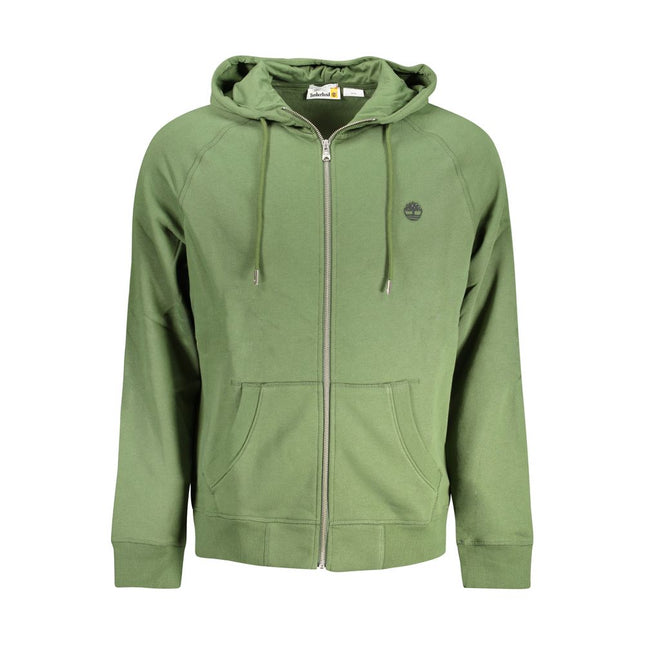 Timberland Verde Cotton Men Sweatshirt