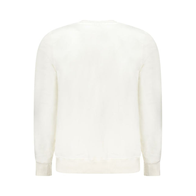North Sails White Cotton Men Sweatshirt