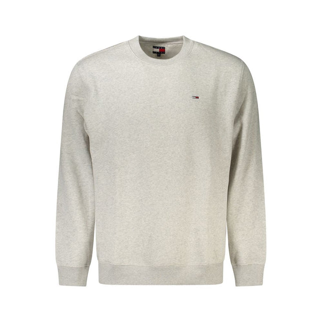 Tommy Hilfiger Gray Cotton Sweater Tommy Hilfiger