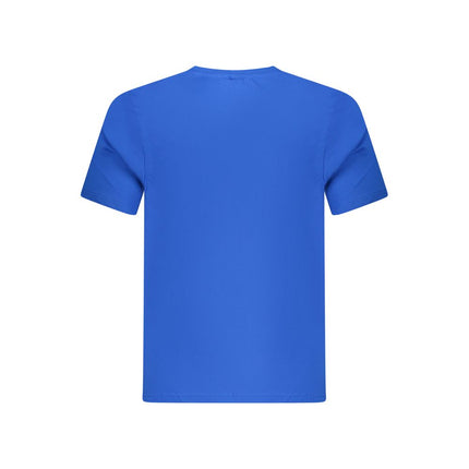 North Sails Blue Cotton Men T-Shirt