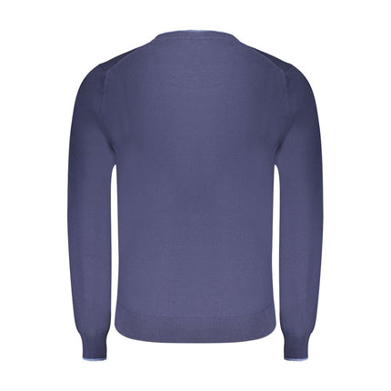 North Sails Blue Cotton Men's Sweater