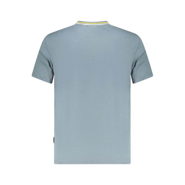 Napapijri Grigio Organic Cotton Men's T-Shirt
