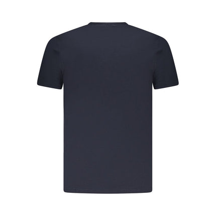Cavalli Class Blue Cotton Men T-Shirt