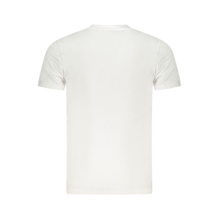 Cavalli Class White Cotton Mens TShirt