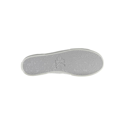 Calvin Klein White Cotton Men's Sneaker