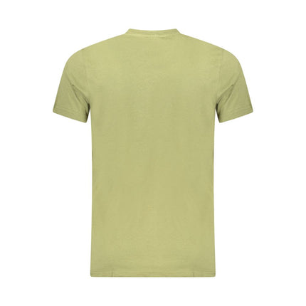 Cavalli Class Verde Cotton Mens T-Shirt