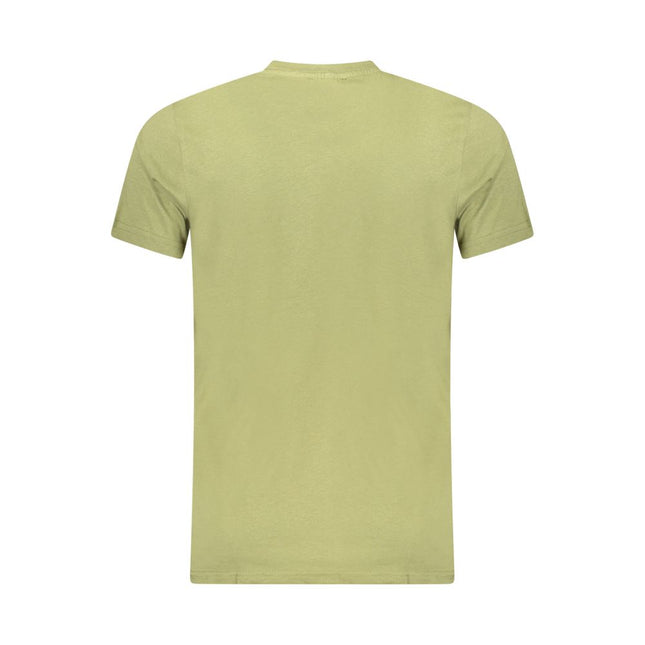 Cavalli Class Verde Cotton Mens T-Shirt