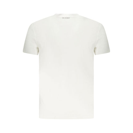 Trussardi Bianco Cotton Men's T-Shirt