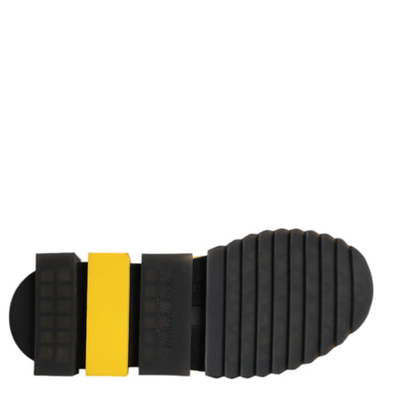 Dolce & Gabbana Yellow SORRENTO Sport Stretch Sneakers Shoes