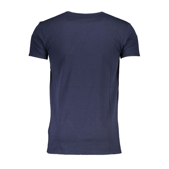 Cavalli Class Blue Cotton Men's T-Shirt