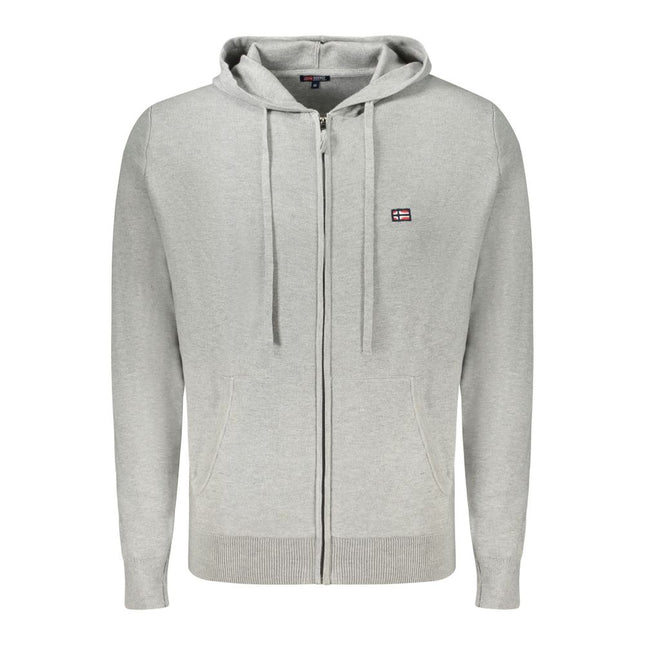 Norway 1963 Grigio Poliammide Men's Cardigan