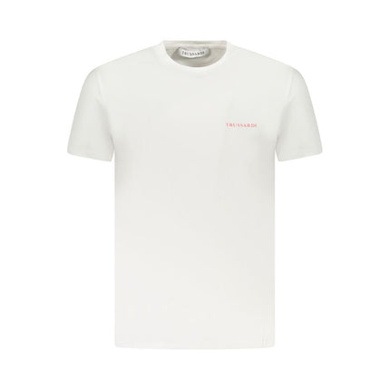 Trussardi White Cotton Men's T-Shirt