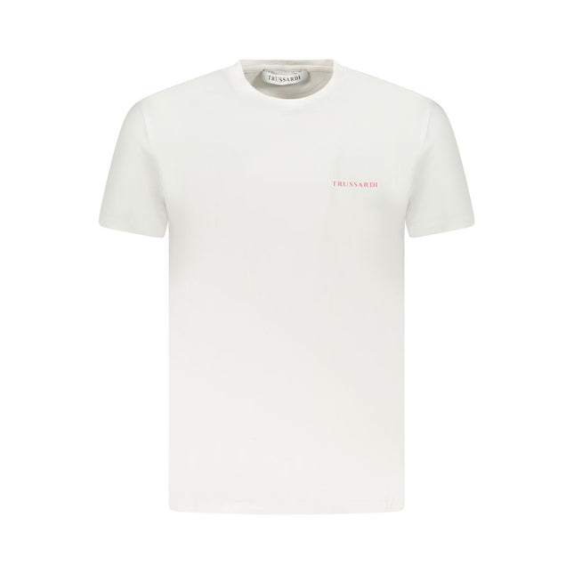 Trussardi White Cotton Men's T-Shirt