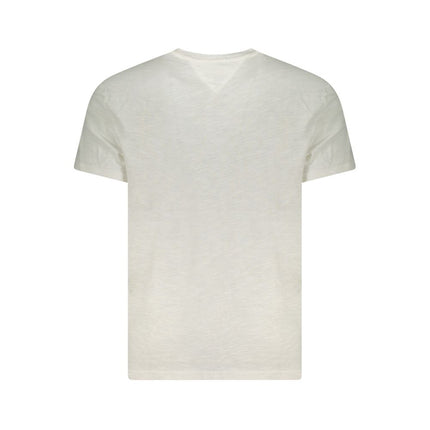 Tommy Hilfiger Bianco Cotton Men Shirt