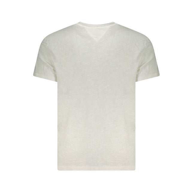 Tommy Hilfiger Bianco Cotton Men Shirt