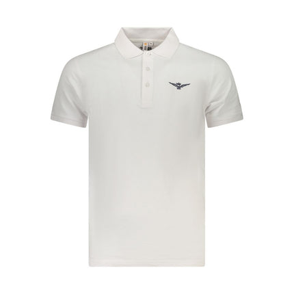 Accademia Militare White Cotton Men's Polo Shirt