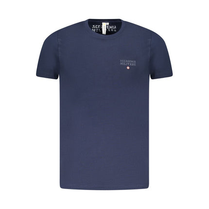 Accademia Militare Blue Cotton Men's T-Shirt
