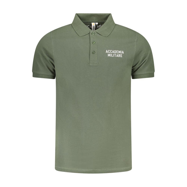 Accademia Militare Verde Cotton Men Polo