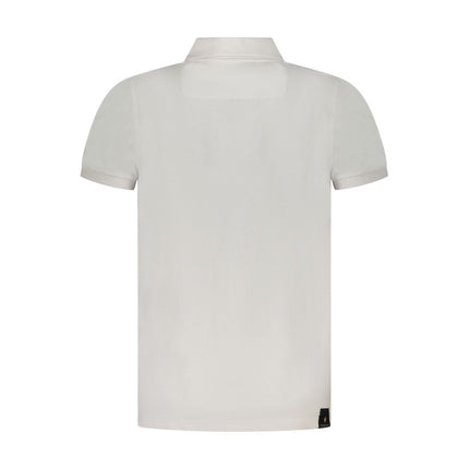 Accademia Militare Bianco Cotton Male Polo Shirt