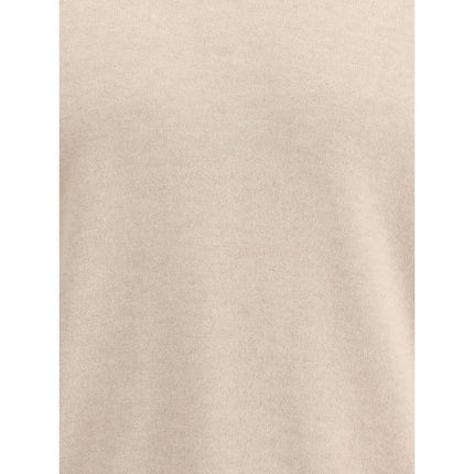 Brunello Cucinelli Beige Cashmere Sweater