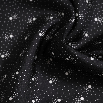 Dolce & Gabbana Black White Printed Square Men Foulard Scarf