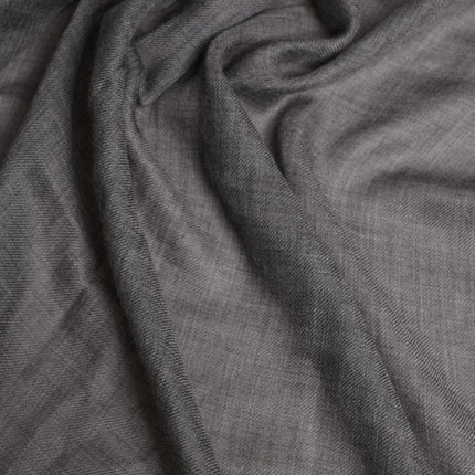 Dolce & Gabbana Gray Logo Print Neck Warmer Wrap Shawl Scarf