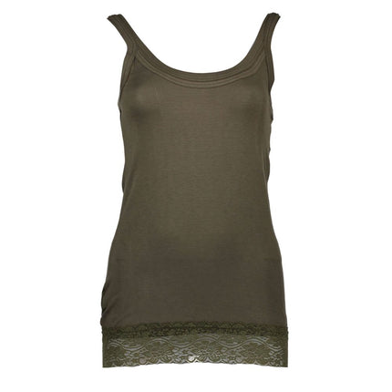 Silvian Heach Verde Cotton Women T-Shirt