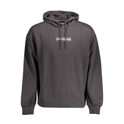 Calvin Klein Black Cotton Men's Hoodie