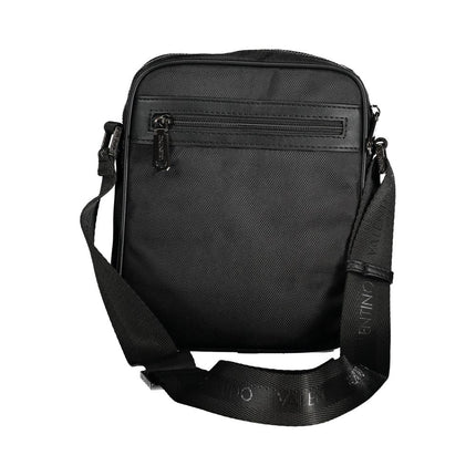 Mario Valentino Black Fabric Men's Shoulder Bag