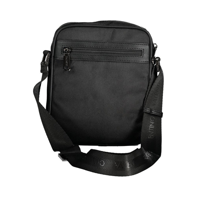 Mario Valentino Black Fabric Men's Shoulder Bag