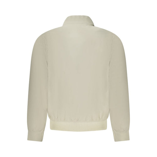 K-WAY Beige Nylon Jackets & Coat K-WAY