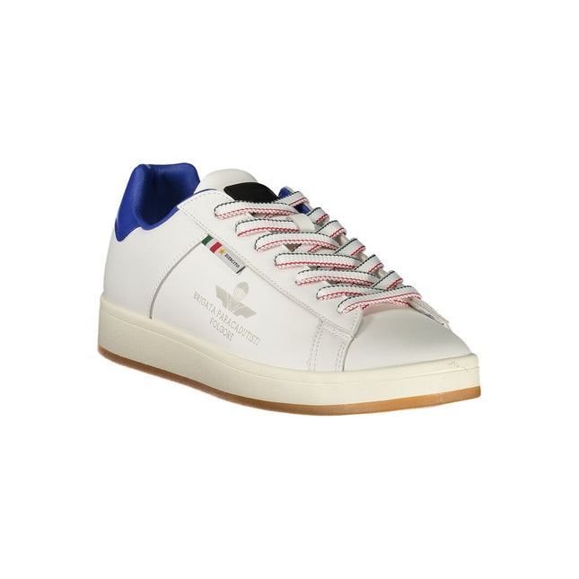 Esercito 1659 White Polyurethane Men Sneaker Esercito 1659