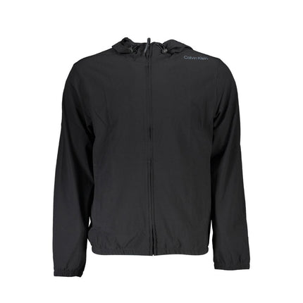 Calvin Klein Black Polyester Men's Sweatshirt