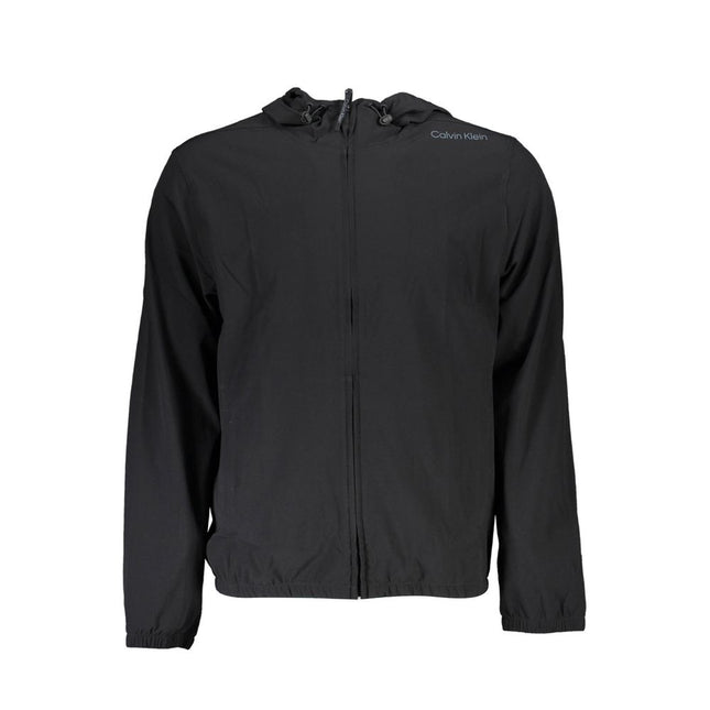 Calvin Klein Black Polyester Men's Sweatshirt