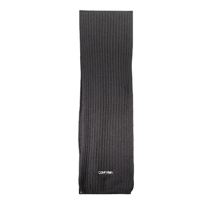 Calvin Klein Black Cotton Women Scarf