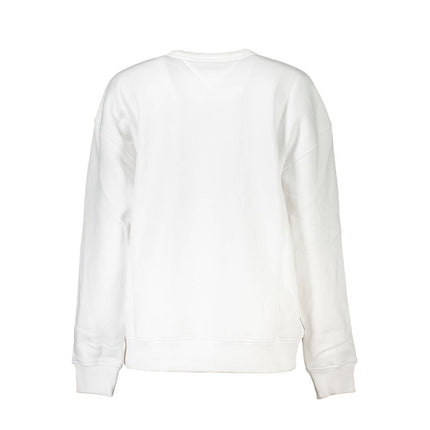 Tommy Hilfiger Bianco Cotton Women Sweatshirt